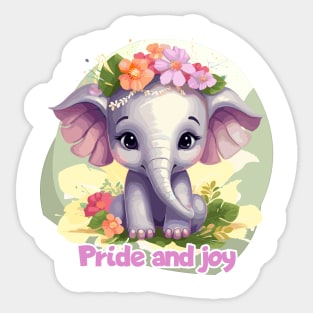 Pride and joy Sticker